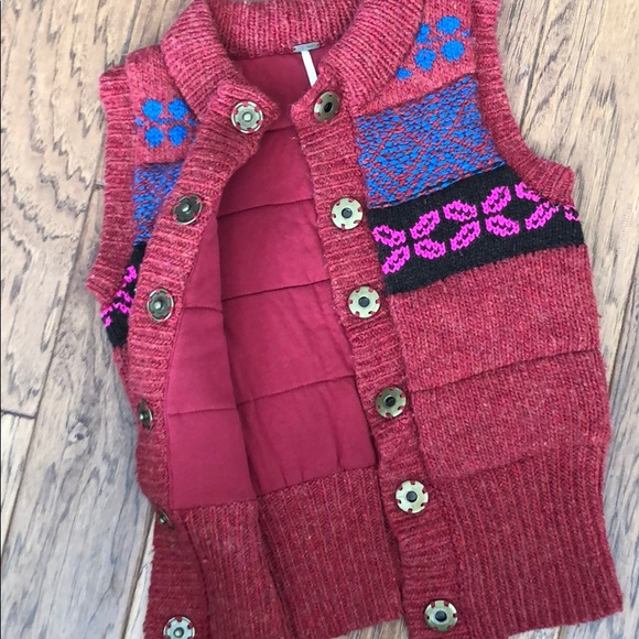 Winter Wool FREE PEOPLE Vest - Picture 4 of 6
